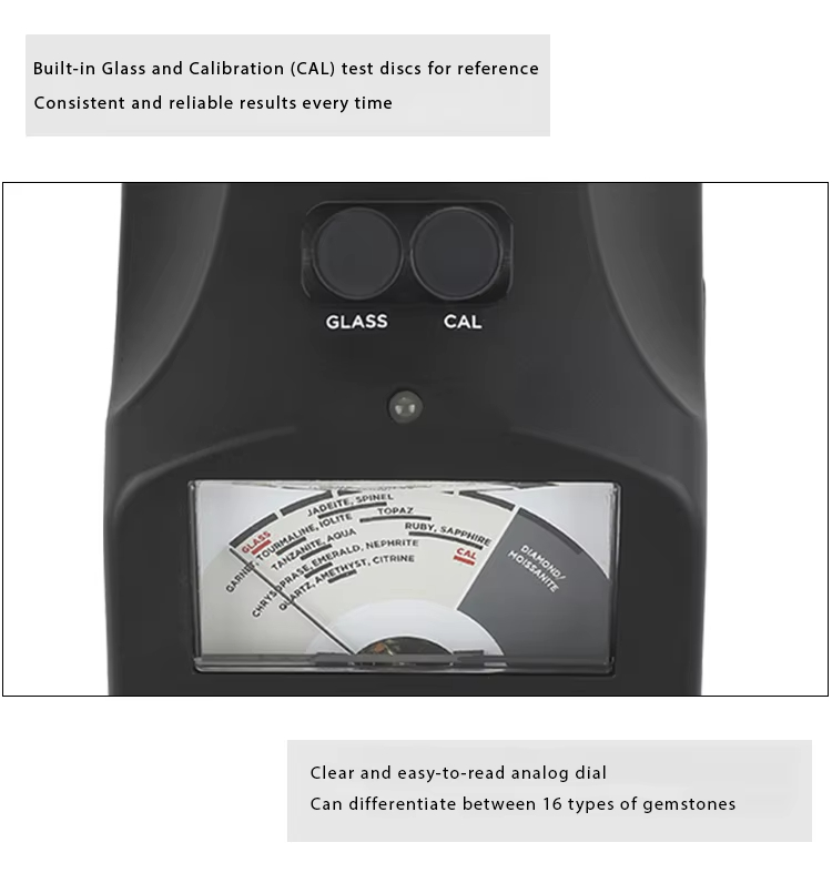 Presidium PGT‑2 Gem Tester PGT II Diamond & Gemstone Tester with Assisted Thermal Calibration (ATC) 